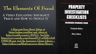 The Elements of Fraud