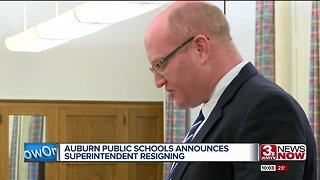 Auburn superintendent resigns after video goes online