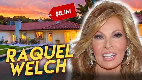 Raquel Welch | House Tour | $8.1 Million Los Angeles Mansion & More