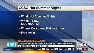 Collier County Sheriff's office hosts 'Hot Summer Nights'
