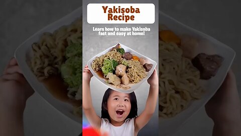 Yakisoba Recipe! Easy Cook