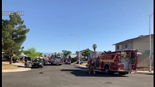 Las Vegas fire investigating 2 separate fires