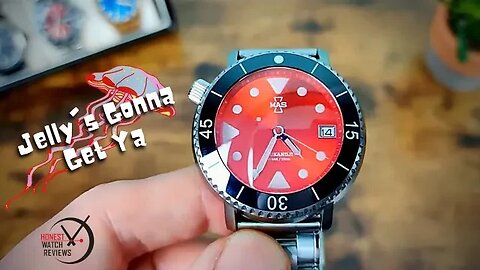 🎐 MAS Irukandji 'Seastorm Red' Microbrand Diver 🌊 Unboxing & Honest Watch Review #HWR