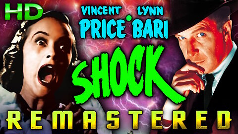 Shock - FREE MOVIE - HD REMASTERED (Excellent Quality) - Starring Vincent Price - Film Noir