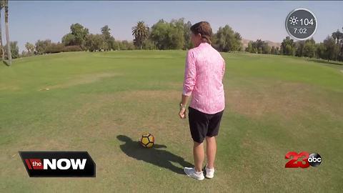 Kern River Golf Course launches new footgolf addition