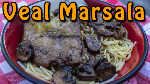 Dutch Oven Veal Marsala