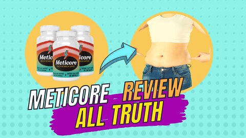 Meticore Review - ❌SCAM ALERT❌ Meticore Supplement Reviews Won't Tell You The TRUTH😲