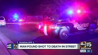 Man found shot and killed in Guadalupe