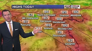 13 First Alert Las Vegas weather updated April 23 morning