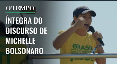 In Brazil Michelle Bolsonaro speaks in Rio: "We need good people"