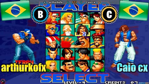 Real Bout Fatal Fury Special (arthurkofx Vs. Caio cx) [Brazil Vs. Brazil]