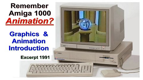 Commodore AMIGA Computer Animation, Graphics, Multimedia, 1985 1991 home computing, software choices
