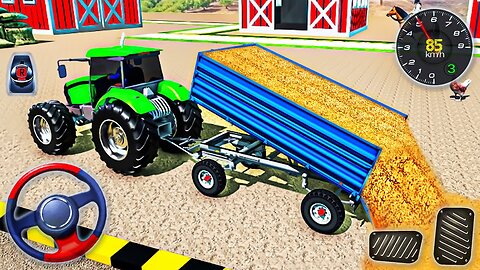 Farm Tractor Driving Simulator 2023 - Real Grand Farming Transport Walkthrough - Android GamePlay#8