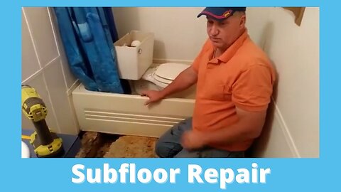 Mobile Home Subfloor Repair From AC Water Leak