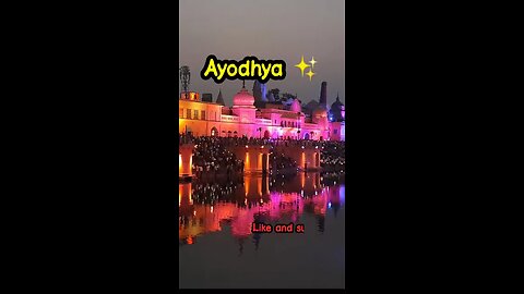 Jai shree Ram 🎉🪔 #ayodhya #mandir Ram utso in Ayodhya 22 January