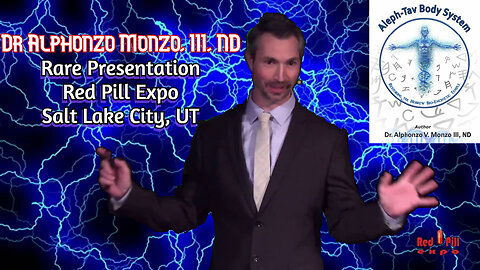 Dr Alphonzo Monzo, III, ND at the Nov 2022 Red Pill Expo