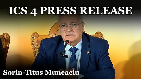 Sorin-Titus Muncaciu | International Crisis Summit 4 Press Release [CLIP]