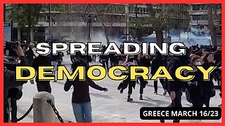 Clashes between civilians and police in GREECE