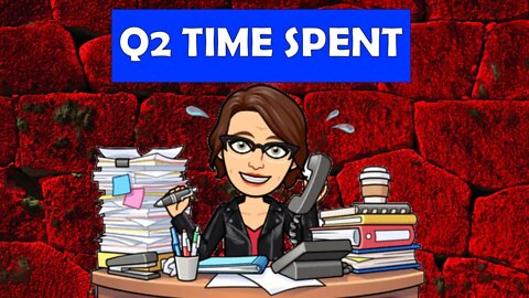 Q2 Time Spent / My Writing and Publishing Time Spent Q2 2022