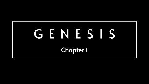 Genesis 1