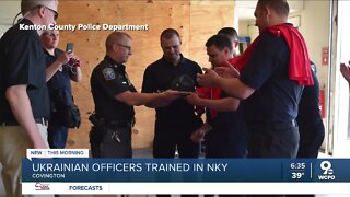 Ukrainian police officers trained in Northern Kentucky