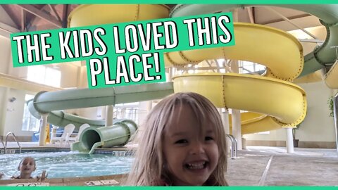 Waterpark to Ourselves at the Hampton Inn & Suites North Conway, New Hampshire