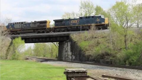 CSX K182 Coke Express Train from Lodi, Ohio April 23, 2021