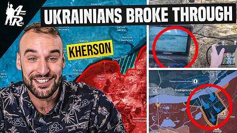Ukrainians just Broke Through from Kherson | Ukrainian War Update