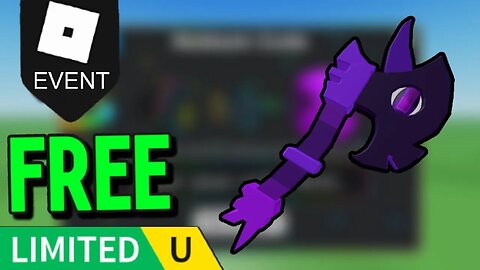 How To Get Axe of Corruption in UGC Limited Codes (ROBLOX FREE LIMITED UGC ITEMS)