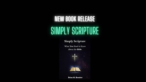 New Book Release - Simply Scripture