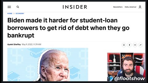 The Hard Left TURNS HEEL On Biden Over Student-Loan Debt 'Forgiveness'