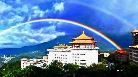 World Record - Longest Lasting Rainbow - 9 hours in Taiwan