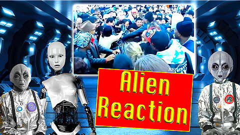 Aliens Watch Black Friday Shopping on Earth