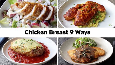 9 Ways To Cook Chicken Breast