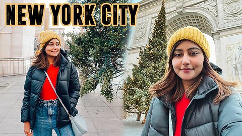 NEW YORK CITY Vlog | Christmas in New York City 🎄 Kritika Goel