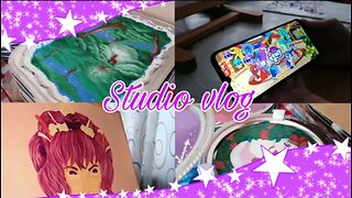 ✨STUDIO VLOG✨Art and daily life