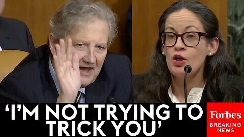 ALMOST UNWATCHABLE: John Kennedy Asks Democrats' Witness The Same Question Over & Over