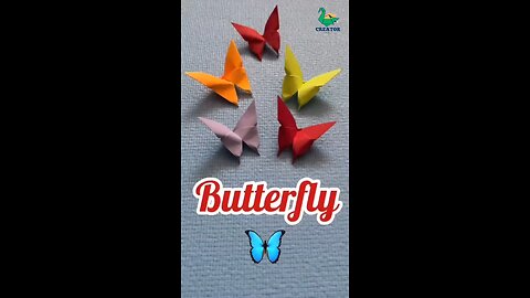 Amazing Butterfly DIY carft 🦋 ll #shots #viralshots #diycraft #nurserycraft #creatorcraft