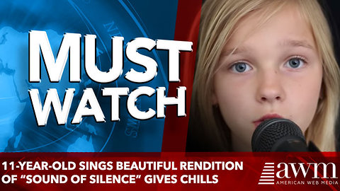 11-Year-Old Sings Beautiful Rendition of “Sound Of Silence” gives chills