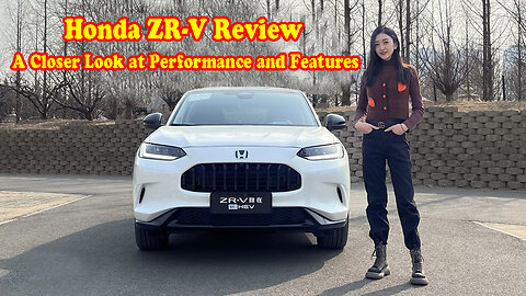 Honda ZR-V Review: A Closer Look at Performance and Features