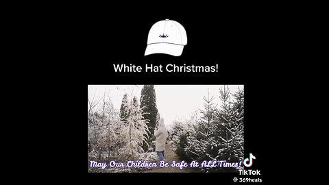I’m dreaming of a White hat Christmas💕