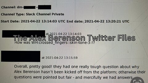 The Alex Berenson Twitter Files