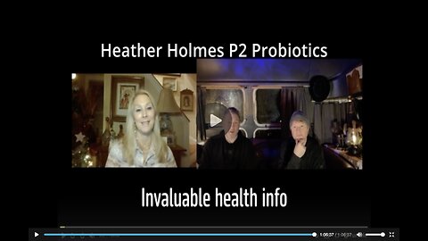 TruthStream #212 The Brilliant Heather Holmes: Probiotics, Breakthrough Blood Clot Dissolver, Gut Health, Bio Film, End of Year sale! Invaluable health info