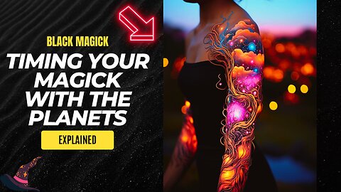 "Aligning Energies: Mastering the Art of Timing Your Magick with the Planets 🌌✨"