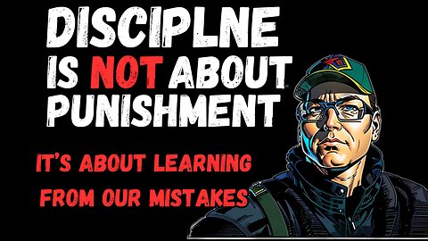Discipline is About Learning not Punishment