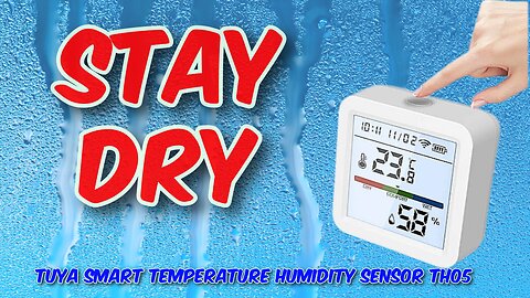 Tuya Smart Temperature Humidity Sensor TH05 Review