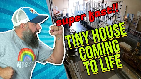 Tiny Home Time Lapse - Coming to Life