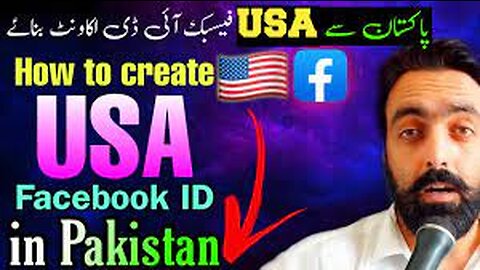 How to Create USA Facebook Account in Pakistan _ How to Create USA Facebook 2024 New Method