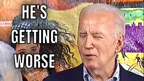 Another DISASTER of a Speech by Joe Biden yesterday 🤦‍♂️