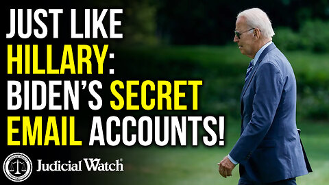 JUST LIKE HILLARY: Biden’s Secret Email Accounts!